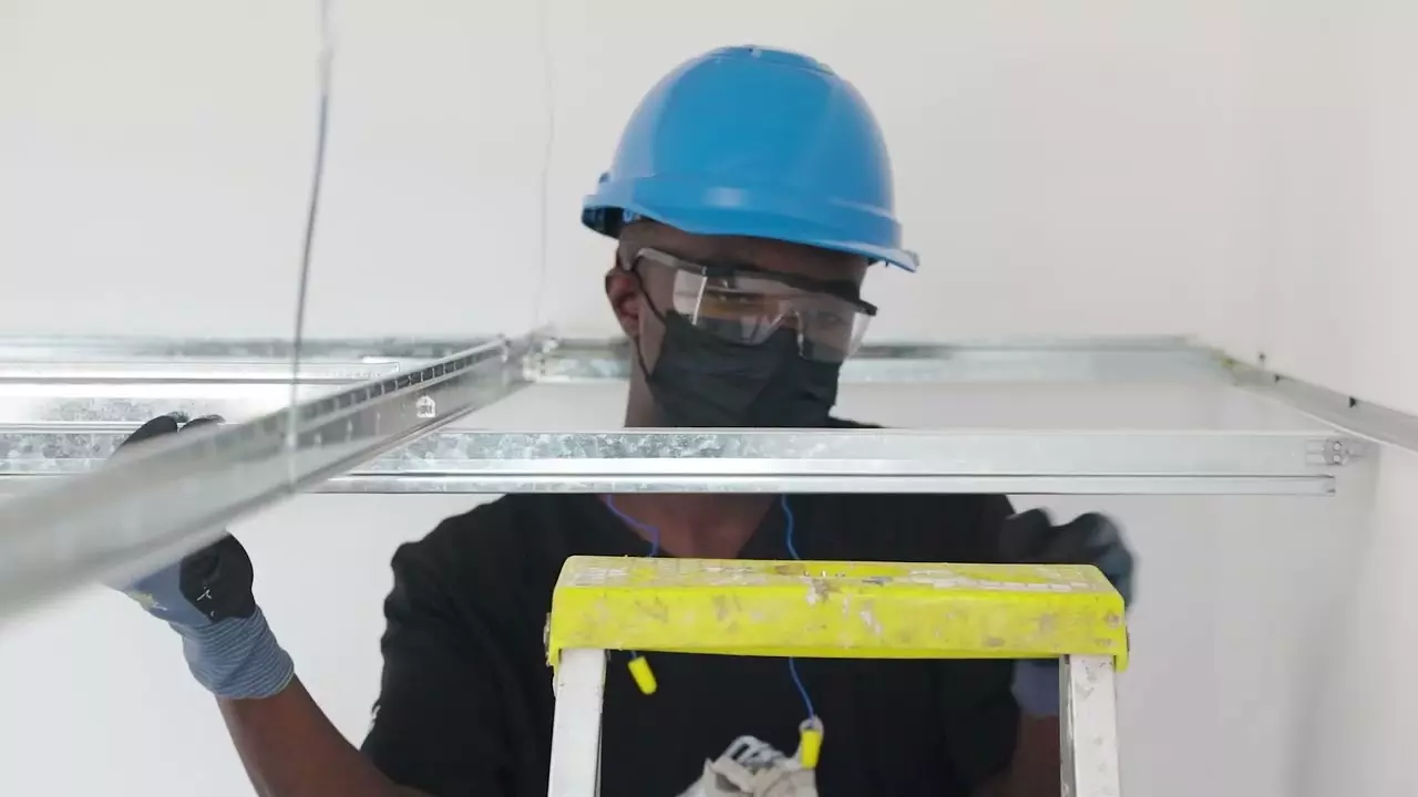 A professional tile ceiling with Gypframe® thumbnail