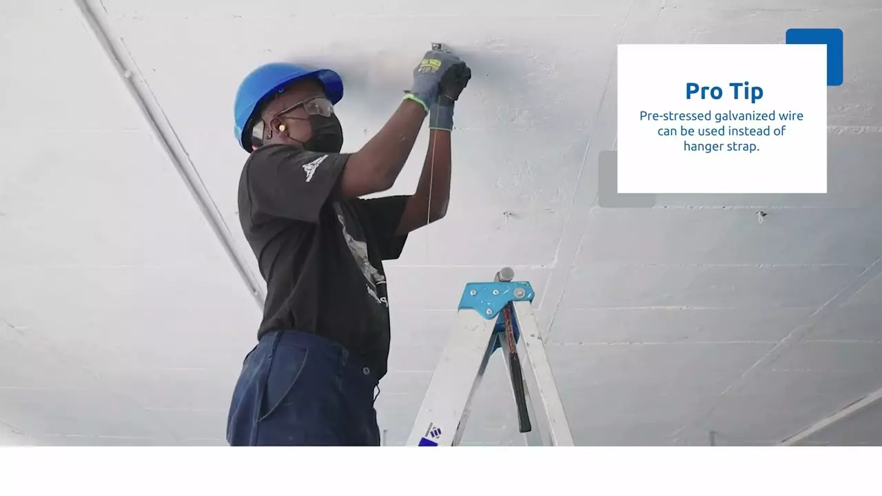 Gypframe® UltraSTEEL® Exposed Ceiling Grid Installation Video thumbnail
